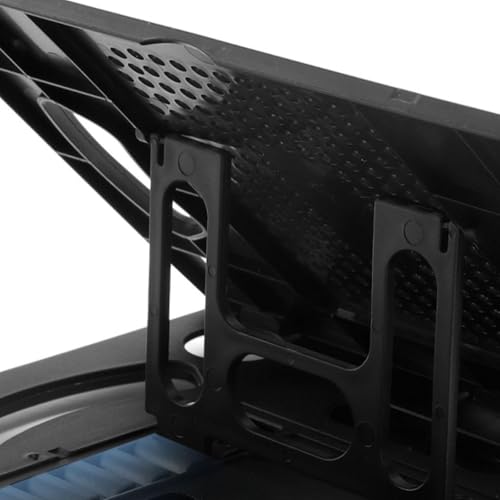 360 Degree Rotation Portable Desktop Bracket Foldable Laptop Tablets Holder for Ergonomic Adjustable Stand Portable Stand - color: Black