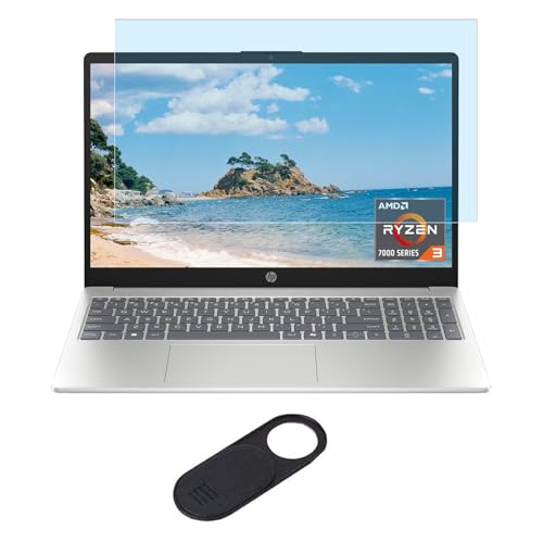 15.6 Inch Anti Blue Light & Anti-Glare Laptop Screen Protector - Compatible with 15.6" Laptops (16:9 Aspect Ratio, 345x194mm WxH) - Anti-Fingerprint, Anti-Scratch Coating