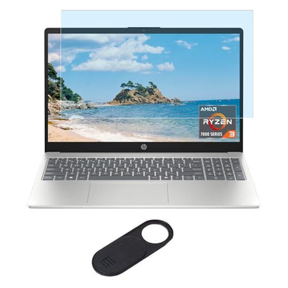 15.6 Inch Anti Blue Light & Anti-Glare Laptop Screen Protector - Compatible with 15.6" Laptops (16:9 Aspect Ratio, 345x194mm WxH) - Anti-Fingerprint, Anti-Scratch Coating
