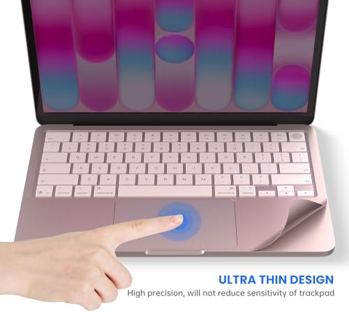 Palm Rest Cover Compatible with 2026 MacBook Neo 13 Inch with A18 Pro Chip A3404 Trackpad Protector Cover Skin for 2026 Apple MacBook Neo 13" A18 Pro Chip A3404 Touchpad Protector (Pink) - size: 2026 MacBook Neo 13" A18 Pro Chip(Pink)