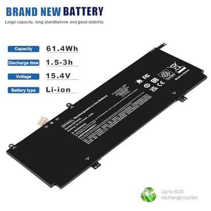 SP04XL L28764-005 Laptop Battery for HP Spectre X360 13-AP0000 13-ap0xxx 13-ap0013dx 13-ap0023dx 13-ap0033dx 13-ap0053dx 13-ap0000na 13t-AP000 CTO SP04061XL HSTNN-IB8R HSTNN-OB1B L28538-AC1 TPN-Q203 - size: 11.1*4.17*0.19inch SP04XL