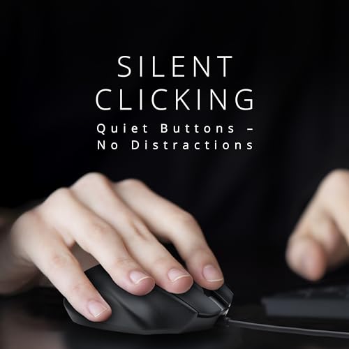 Kensington USB-C Wired Mouse, Pro Fit Ergo MY435 EQ Wired Mouse, for Small to Medium-Sized Hand, Programmable Buttons, Quiet-Click Buttons, USB-C Connection - Black (K72512NA) | Fits small to medium hands, programmable and quiet-click buttons, USB-C conne