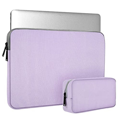 16 Inch Laptop Sleeve Case for 16 Inch HP Lenovo ASUS Acer Dell/Lenovo Yoga 7i/ HP Pavilion Envy/Acer Swift/ASUS Vivobook/Dell Computer Bag, Purple - color: Purple, size: 15.6 Inch