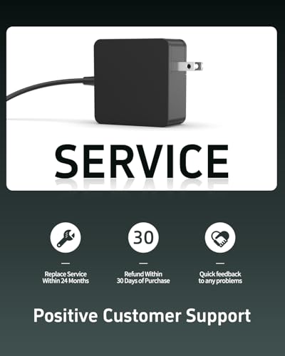Superer 45W Charger Fit for Asus VivoBook X512JA X512DA X512FA X515EA F415E F510UA F510QA F512DA F512JA F512UA X540SA X712FB X712FA F541UA ‎F515JA F515EA F541NA F540NA F412DA Power Supply Cord