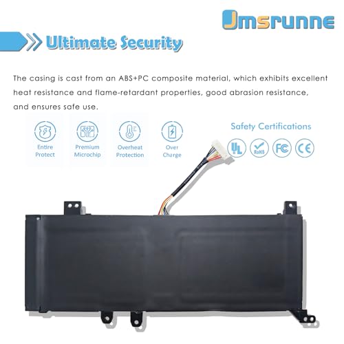 37Wh C21N1818-2 B21N1818 B21N1818-2 C21N1818 Laptop Battery Replacement for Asus VivoBook 14 412FA F412 F412DA FJ F412FL F412UA A412DA A412FJ A412FA A412FL A412UA X412FJ X412FL X412UA X412UF X412UB