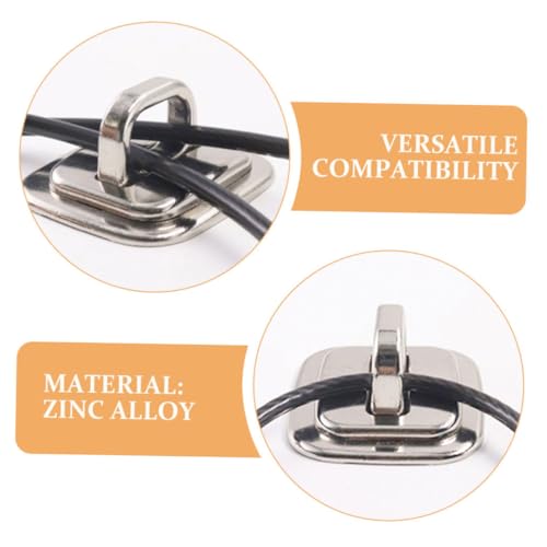 DOITOOL 4pcs Laptop Security Anti-Theft Cable Anchor for Computer Locks Easy to Use Firm Reliable Design for Various Brands