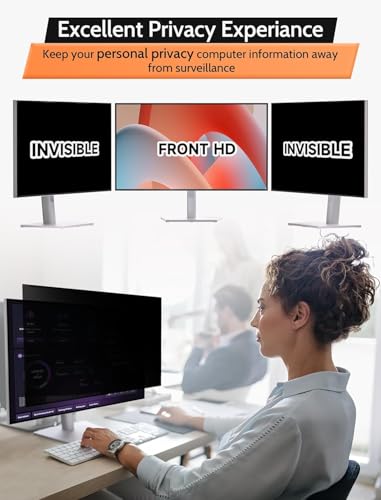 2 Pack- 32 Inch 16:9 Magnetic Privacy Screen for Frameless Computer Monitor | Anti Glare, Anti Blue Light, Anti Spy, Eye Protect, Anti Reflect, Anti UV, Perfect fit, High Quality, Easy install, Removable - size: 32 Inch (Diagonal) - 16:9 Aspect Ratio