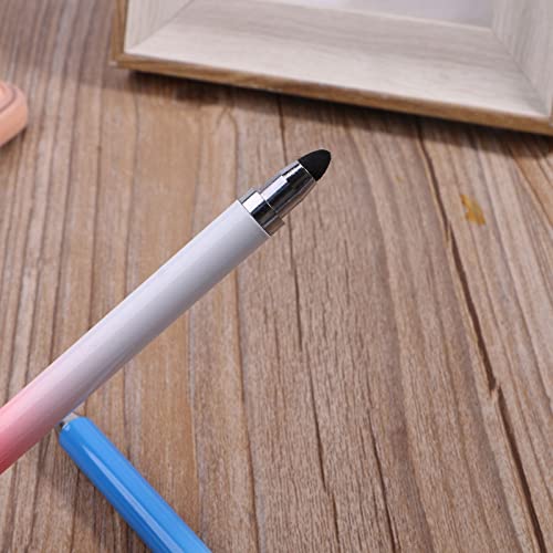 2 in 1 Stylus Drawing Tablet Pen Capacitive Screen Touch Cloth Pens Mobile Androids Phone for Smart Tablets Capacitive Pen Touch Screen Stylus Pencil for Tablet Phone Pc N for Laptop, Blue
