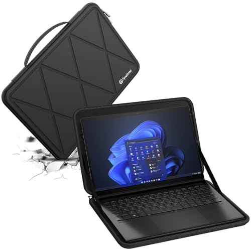 Smatree M51 Hard Protective 13 inch Laptop Sleeve Case for Lenovo/HP | Compatible for Lenovo ThinkPad X1 Titanium Yoga 2 in 1, for HP Dragonfly Folio G3 2-in-1 (X8245) - color: Black, size: 13 inch/M51/Size: 31*24.8cm