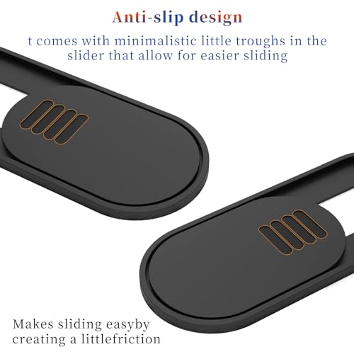 3 Pack Ultra-Thin Camera Cover Slide for Tesla Model 3 / Y Interior Cabin Camera Laptop PC Front-Facing Webcam Sticker Blocker Protect Your Privacy (Classic Version) - color: Classic Version