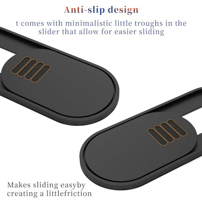 3 Pack Ultra-Thin Camera Cover Slide for Tesla Model 3 / Y Interior Cabin Camera Laptop PC Front-Facing Webcam Sticker Blocker Protect Your Privacy (Classic Version) - color: Classic Version