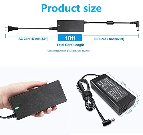 Laptop Charger (KT60W195470B3) - size: KT60W195470B3