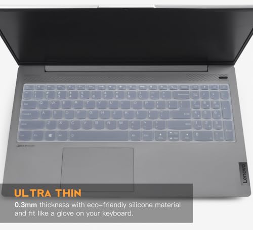 CaseBuy Keyboard Cover for Lenovo Yoga 7 7i 2-in-1 15.6" 16", Lenovo IdeaPad 1 1i 15.6", Lenovo V15 G4 Laptop 2026-2023,IdeaPad 3 3i 5 5i 7i 15.6",ThinkBook 15 G4 G3 G2 15p,IdeaPad Slim 7 15.6 - color: Clear