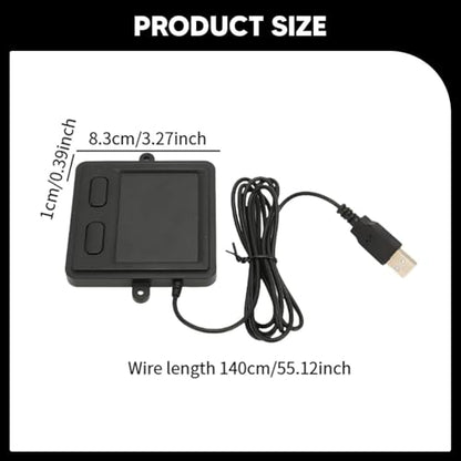 USB Wired Touchpad Spare Parts Computer Touch Pad for Laptop Business Office