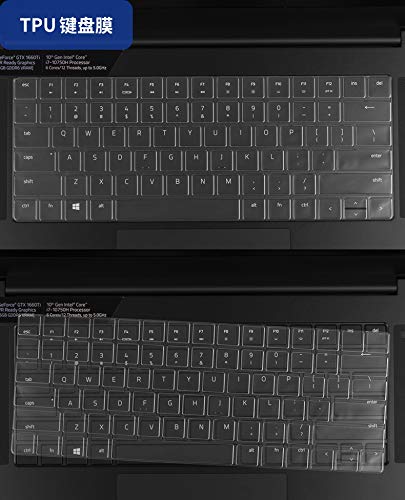 Laptop Ultra Thin Clear Transparent Tpu Keyboard Cover Protectors for 2020 release Razer Blade 15 / Blade Pro 17"