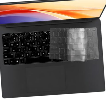 Keyboard Cover for HP OmniBook 3 16-bw 16-by 16-bu 17-dm/dn Series & OmniBook 5 16-by0000nr 16-bw0582nr 16-cf0582nr 17-dm0761nr 17-dn0765nr (NOT FIT OmniBook 5 16-af/ag 16-ba/bc 16-fb) US Layout-TPU - color: TPU