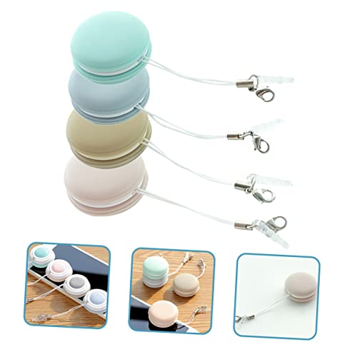 Ipetboom 4pcs Macaron Phone Screen Cleaner Eyeglass Lens Cleaning Cloths Screen Gentle Surface Cleaning Compact Washable