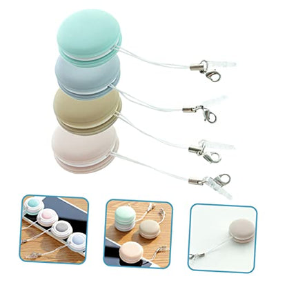 Ipetboom 4pcs Macaron Phone Screen Cleaner Eyeglass Lens Cleaning Cloths Screen Gentle Surface Cleaning Compact Washable