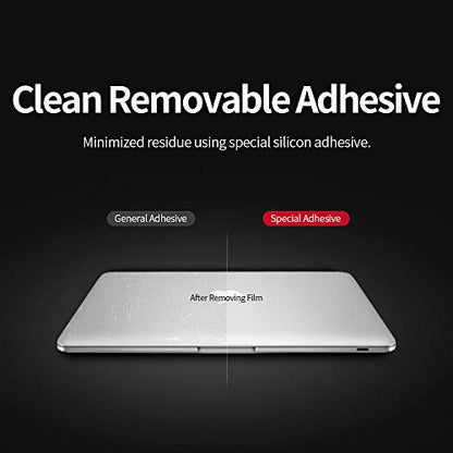 skoko Invisible Matte Transparent Skin Compatible with MacBook Neo 13 Inch Model A3404 Top & Bottom & Palmrest & Trackpad, Similar to Screen Protector TPU, Film Cover