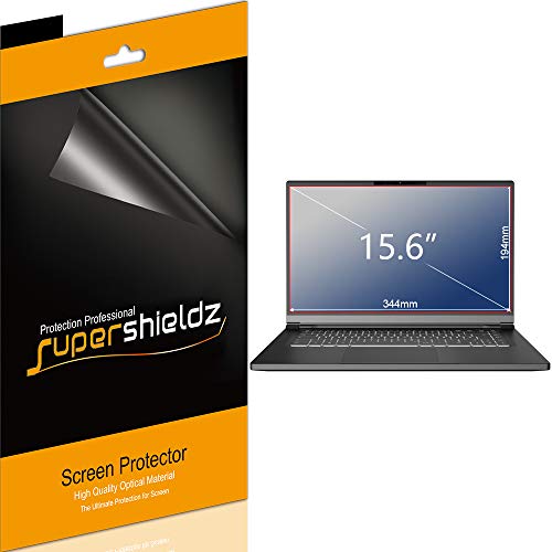 Supershieldz (3 Pack) Designed for Acer Chromebook 15, Chromebook 315, Aspire E 15, Nitro 5, Predator Helios 300 (15.6 inch) Screen Protector Anti Glare and Anti Fingerprint (Matte) Shield