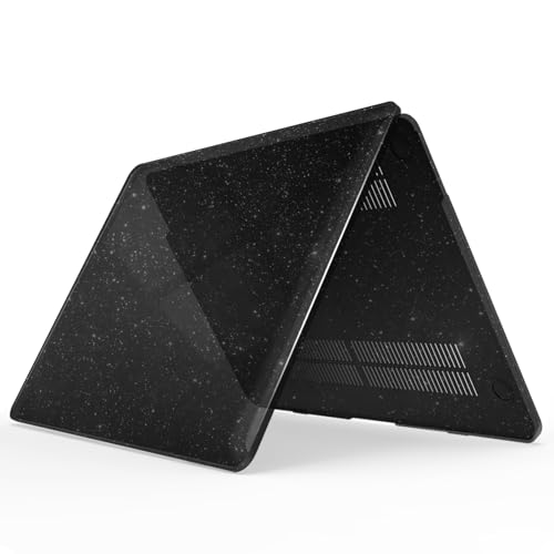 IBENZER Compatible with MacBook Pro 13 Inch Case M2 M1 2026 2025 2024 2023 2022 A2338 A2289 A2251 A2159 A1989 A1706 A1708, Hard Shell Case & Keyboard Cover for Mac Pro 13, Star Black,T13S-BK+1 - color: Star Black