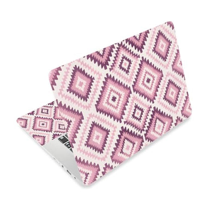 Laptop Skin Sticker Decal PVC Vinyl Sticker Notebook PC Protector Waterproof Scratch Resistant Laptop Skin for 12.1 13 13.3 13.6 14 15 15.3 16 Inch Pink Purple Bohemian Style - color: Pink Purple Bohemian
