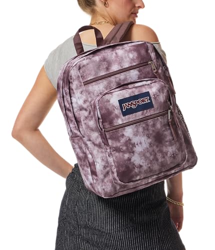 JanSport Laptop Backpack - Computer Bag with 2 Compartments, Ergonomic Shoulder Straps, 15” Laptop Sleeve, Haul Handle - Ice Dye - color: Ice Dye Mahogany