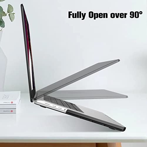 Fintie Hard Shell Case for MacBook Pro 16 Inch, Crystal Black | A3428 A3429 A3403 A3186 A2991 A2780 A2485(2021-2026), M5/M4/M3/M2/M1 Chip - color: Crystal Black, size: Pro 16 Inch