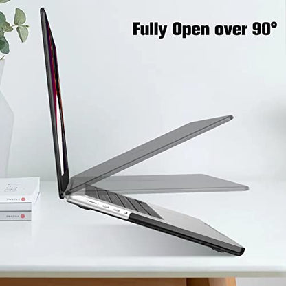 Fintie Hard Shell Case for MacBook Pro 16 Inch, Crystal Black | A3428 A3429 A3403 A3186 A2991 A2780 A2485(2021-2026), M5/M4/M3/M2/M1 Chip - color: Crystal Black, size: Pro 16 Inch