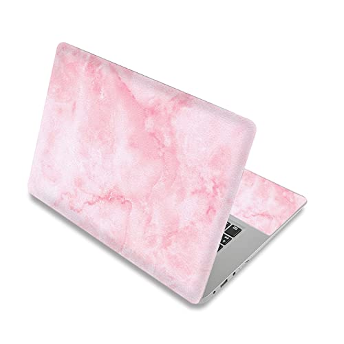 Laptop Skin Sticker Decal,12" 13" 13.3" 14" 15" 15.4" 15.6 inch Laptop Skin Sticker Cover Art Decal Protector Notebook PC (Pink Marble) - color: Pink Marble