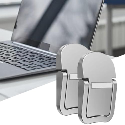 Laptop Desk Stand Multipurpose Compact Folding | Small for Home, Company, Travel, Desk - Foldable Notebook Stand, Multipurpose Portable Desk Riser, Travel Compact Foldable - size: Single gear silver