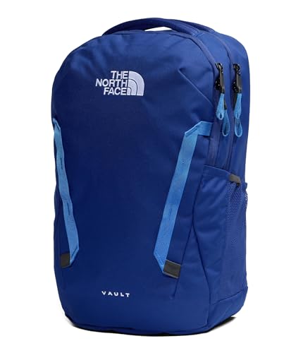 The North Face Vault Everyday Laptop Backpack, Bold Bl/Active Bl, OSFA | Commuter Travel Bag, Water-Repellent Finish, Spacious Compartment - color: Bold Blue/Active Blue