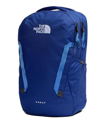 The North Face Vault Everyday Laptop Backpack, Bold Bl/Active Bl, OSFA | Commuter Travel Bag, Water-Repellent Finish, Spacious Compartment - color: Bold Blue/Active Blue