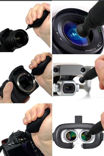 UES 21-in-1 Professional APS-C Camera Cleaning Kit with Hard Travel Case | Lens & Sensor Cleaner, Air Blower, Lens Cleaning Pen, Microfiber Lens & Screen Cloth & Tissue, 10 APS-C 16mm Swabs - size: APS-C Cleaning Kit