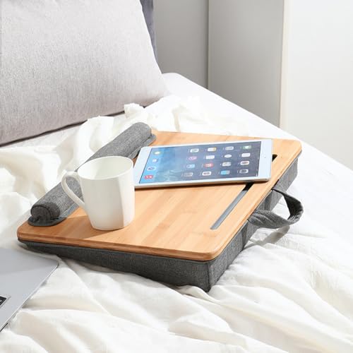 Laptop Desk Wrist Rest Design Office Organizers | Lap Desk for Laptop for Sofa Couch Car Work Table Office Bedroom Home