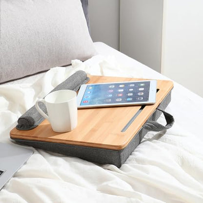 Laptop Desk Wrist Rest Design Office Organizers | Lap Desk for Laptop for Sofa Couch Car Work Table Office Bedroom Home
