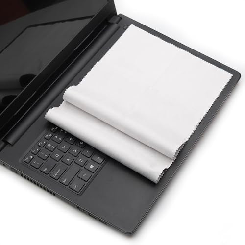 KEANBOLL 2-Pack 15.6-Inch Laptop Microfiber Cleaning Cloth, Laptop Keyboard Protector, Screen Dust Cleaner, Compatible with All 15.6"-16" Laptops