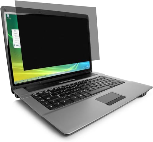 Kensington 15.6 inch Laptop Privacy Screen Laptop, 16:10 Laptop Screen Privacy Filter, Anti-Glare, Blue Ray Reduction, Compatible with HP/Dell/Acer/Asus/Samsung/Lenovo (K55802WW) - size: 15.6" (16:10), style: Laptop