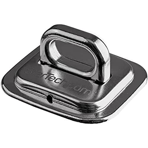StarTech Laptop Cable Lock, Screw-On Lock Anchor, TAA (LTANCHOR) | Zinc Alloy, Computer Security Cable Anchor, Desk Mount Security Anchor Point - style: Cable Lock Anchor