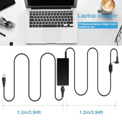 Fancy Buying 65W/45W Compatible with HP Laptop Charger - Smart Blue Tip Power Adapter Cord Short-Circuit Protection