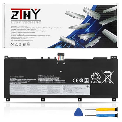 L22M4PH0 Laptop Battery for Lenovo YogaBook 9-13IRU8 82YQ 9-13IMU9 83FF | L22B4PH0 L22C4PH0 L22L4PH0 L22D4PH0 SB11N45421 5B11N45437 SB11K39336 5B11K39337 7.8V 80Wh - size: 9.33*3.74*0.26inch L22M4PH0
