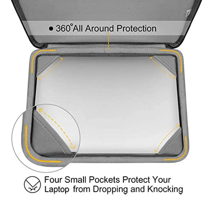 MOSISO Compatible with MacBook Air 13 inch Case M5 2026 M4 2025 M3 M2 2024-2022 A3449 A3240 A3113 A2681,Hard Shell&Sleeve Bag&Keyboard Skin&Webcam Cover&ScreenFilm for MacBook Air 13.6, Black - color: Black