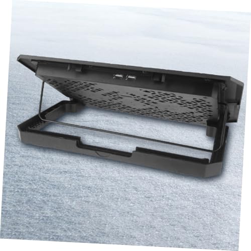 Laptop Cooling Pad with 6 Fans 15.6-inch Silent Air Cooler Stand Adjustable Speed Blue Light Laptop Holder for Gaming and Workstation Use