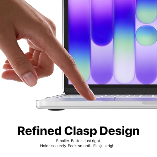for MacBook Neo Case 13 inch 2026 | Scratch & Fingerprint Resistant 100% Match Official Color | Matte Hard Shell Clear Cover for A3404 - Matte Clear | Scratch & Fingerprint Resistant | Perfect Fit | 100% Match Official Color | Matte Hard Shell Clear Cover