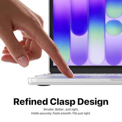 for MacBook Neo Case 13 inch 2026 | Scratch & Fingerprint Resistant 100% Match Official Color | Matte Hard Shell Clear Cover for A3404 - Matte Clear | Scratch & Fingerprint Resistant | Perfect Fit | 100% Match Official Color | Matte Hard Shell Clear Cover