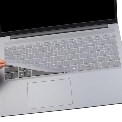 Keyboard Skin for 2025 Lenovo IdeaPad Slim 5 5i 16AHP10 16AKP10 16IRH10R 16'', IdeaPad Slim 3 3i 3X 16 15" 16ARP10 16IRH10 15AHP10 15IRU10 15Q8X10 15IRH10-Clear - color: Clear