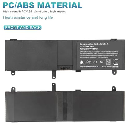 TREE.NB C41-N550 Battery Replacement for ASUS ASUS N550 N550JA N550JV N550J N550X47JV N550X47JV-SL N550JK Q550L Q550LF G550 G550J G550JK ROG G550 ROG G550J ROG G550JK - size: ‎C41-N550