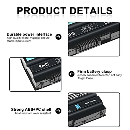 TSKYBEAR Replacement T54FJ Laptop Battery for Dell Latitude E6420 E6430 E6440 E6540 E5420 E5430 E5520 E5530 E6530; Inspiron 14R 5420 15R 5520 7520 17R 5720 7720 P/N: 8858X 1 M5Y0X T54F3 X57F1 1 - size: T54FJ