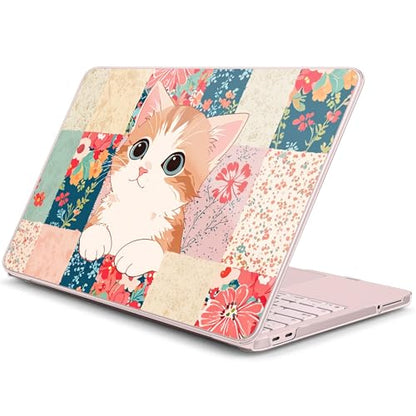 for MacBook Neo 13 Inch Case 2026 Release Model A3404, Cute Aesthetic Ultra-Slim Hard Shell with Keyboard Cover, 6-in-1 Laptop Accessories Bundle for Women Girls, Lovely Cat - color: Lovely Cat