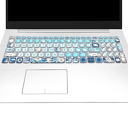 Keyboard Cover for Lenovo IdeaPad 320 330 330s 340s 520 720s 130 S145 L340 S340 15.6" 17.3"/ IdeaPad 3/Yoga C740 C940 15.6"/ ThinkBook 15/Lenovo-A12, Peony - color: Peony